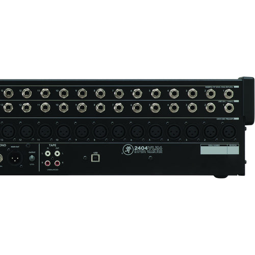 mackie 2404vlz4 24-channel 4-bus fx mixer with usb