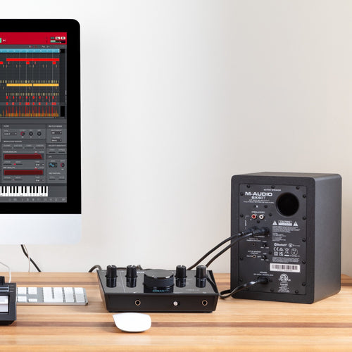 M Audio BX4BT 4.5" Studio Monitors with Bluetooth - Pair, View 5