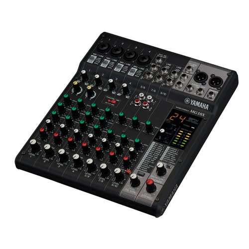 Yamaha MG10X CV 10-Input Stereo Mixer with Effects, View 2