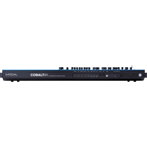 Rear view of Modal Electronics Cobalt8X 61-Key Virtual Analog Synthesizer