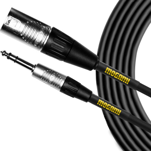 Mogami CorePlus 1/4" TRS to XLR Male Cable - 10'