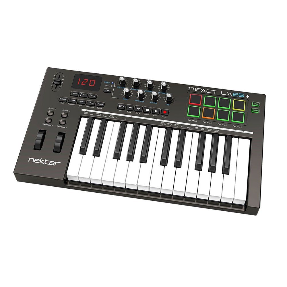 Nektar Impact LX25+ USB MIDI Controller