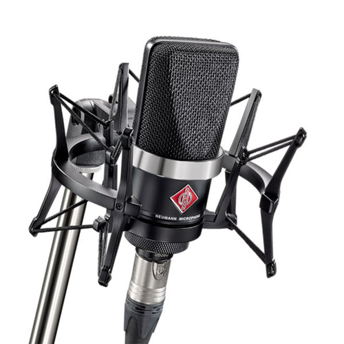 Neumann TLM 102 BK Studio Set with EA4 Shockmount - Black