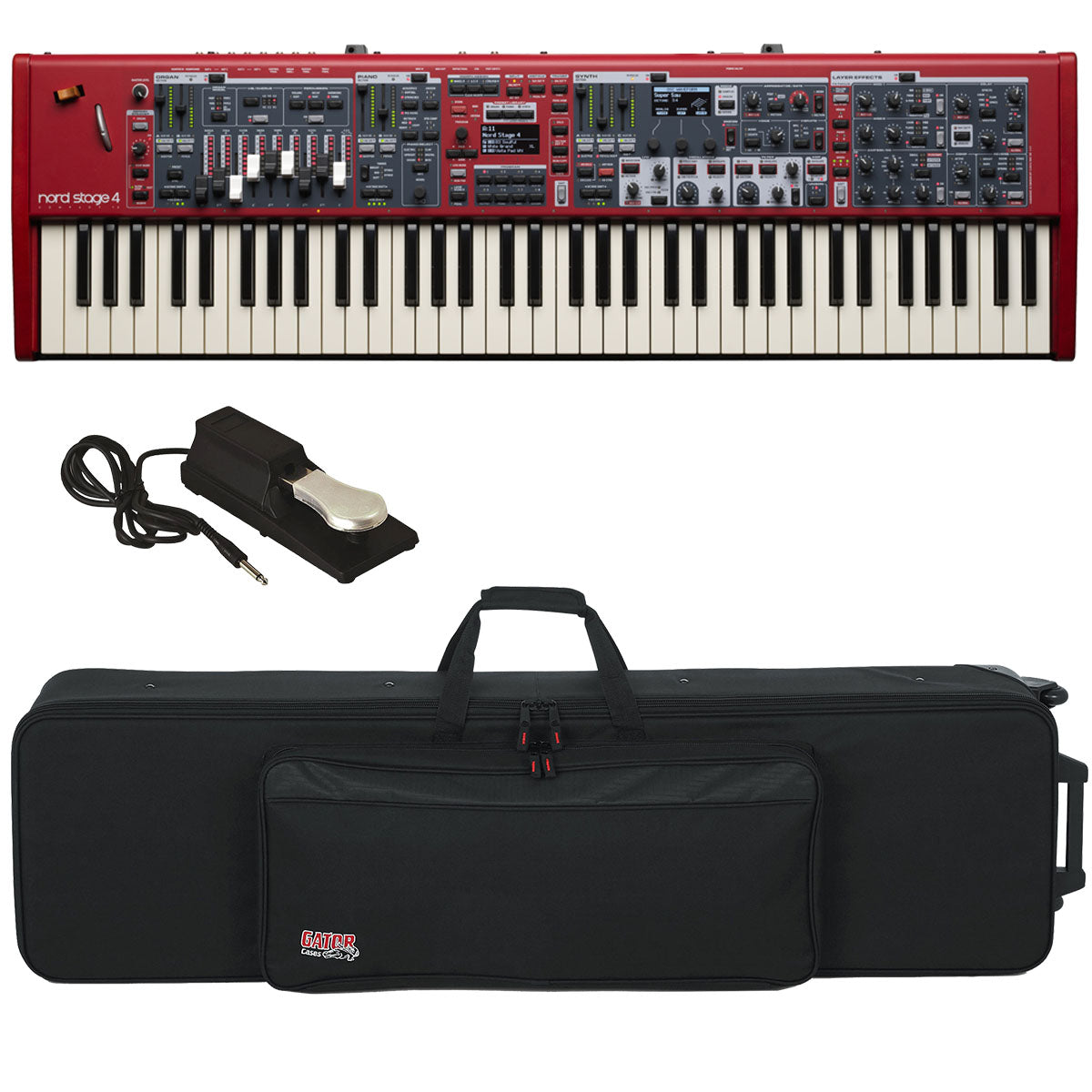 Nord Stage 4 Compact Stage Keyboard CARRY BAG KIT – Kraft Music