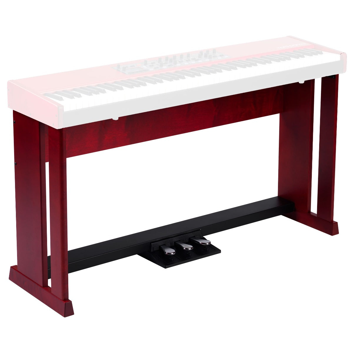 Wooden piano stand deals