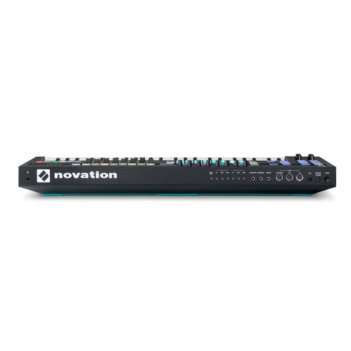 Rear view of Novation 49SL MkIII Keyboard Controller and Sequencer