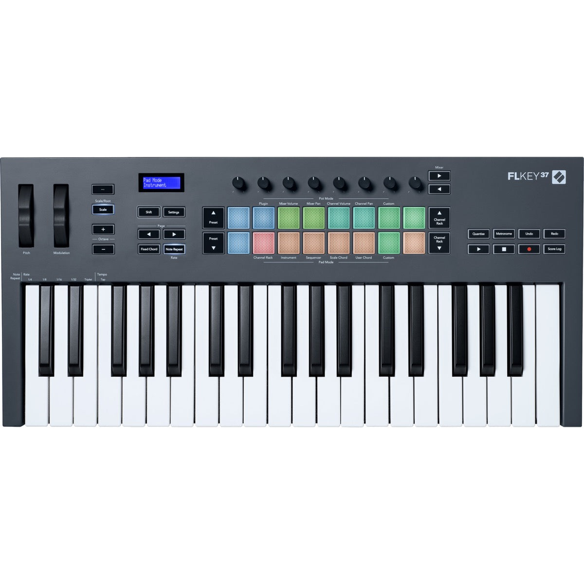 Novation FLkey 37 USB-MIDI Keyboard Controller for FL Studio View 1