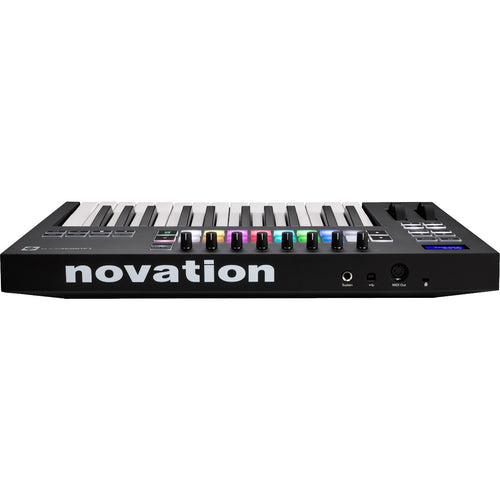 Rear view of Novation Launchkey 25 MK3 Keyboard Controller