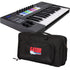 Bundle collage image of Novation Launchkey 25 MK3 Keyboard Controller CARRY BAG KIT bundle
