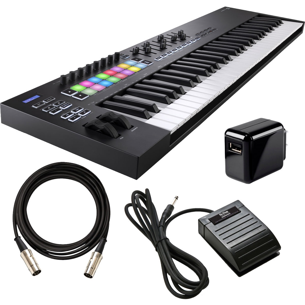 Novation Launchkey 61 MK3 Keyboard Controller STUDIO KIT