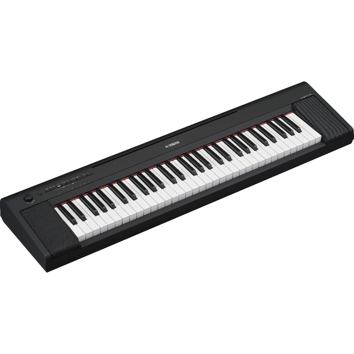 Yamaha Piaggero NP15 61-Key Portable Keyboard with Power Adapter - Black, View 1
