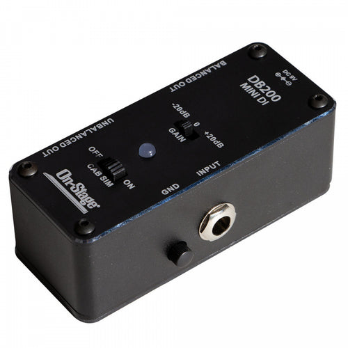 On-Stage DB200 Mini DI Box