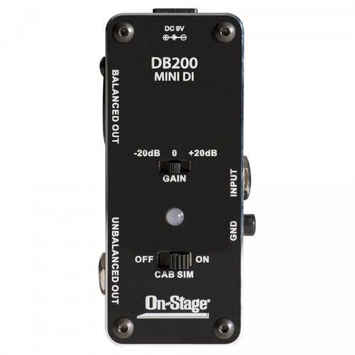 On-Stage DB200 Mini DI Box