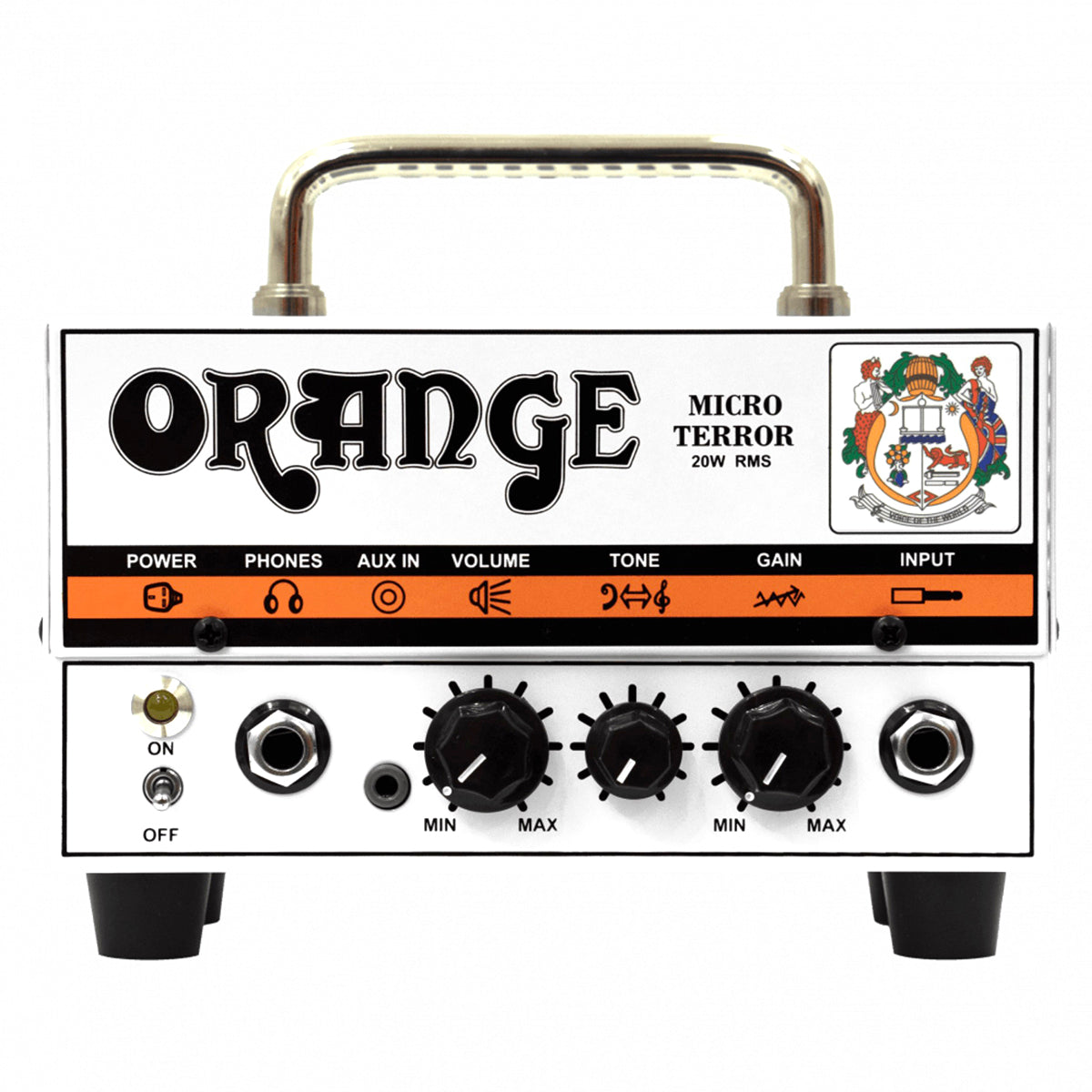 Orange Micro Terror 20 20-watt Head, View 1