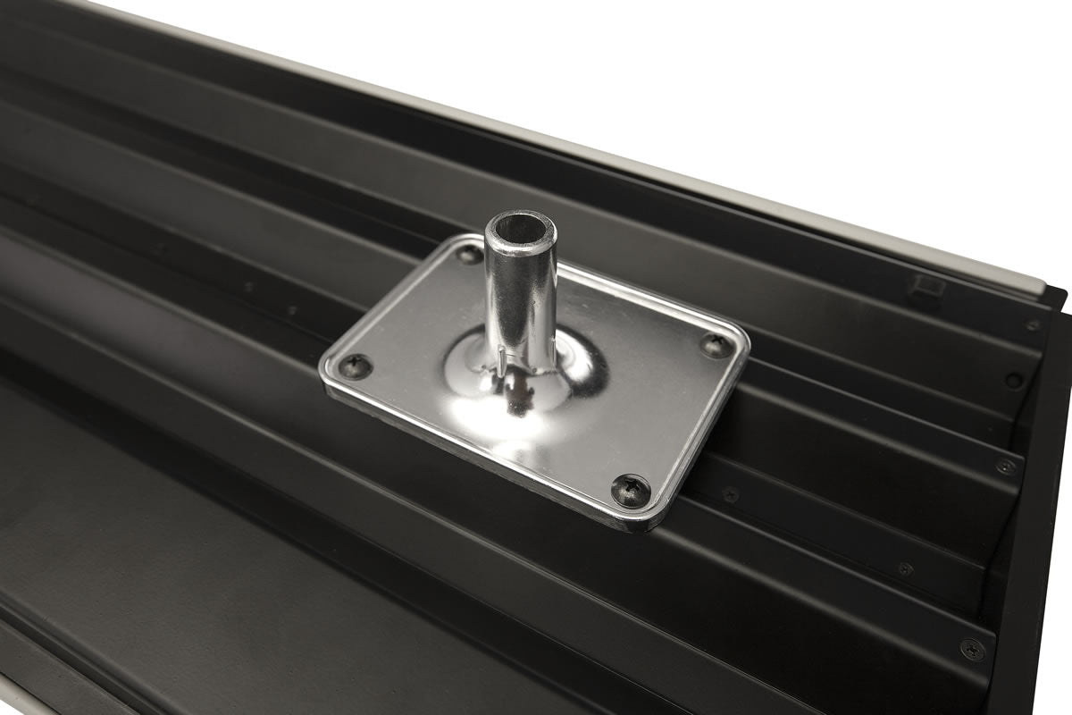 Pearl PEMM Electronic Module Mount mounted to bottom of EM1 malletSTATION