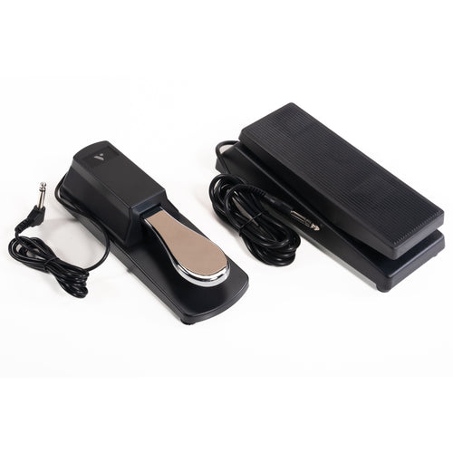 Viscount Cantorum Uno Plus Stand with Volume & Sustain Pedals - View 3