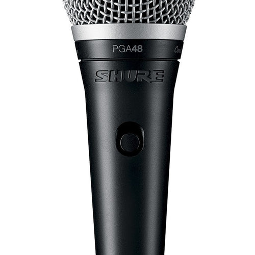 Shure PGA48 Cardioid Dynamic Vocal Microphone with XLR Cable