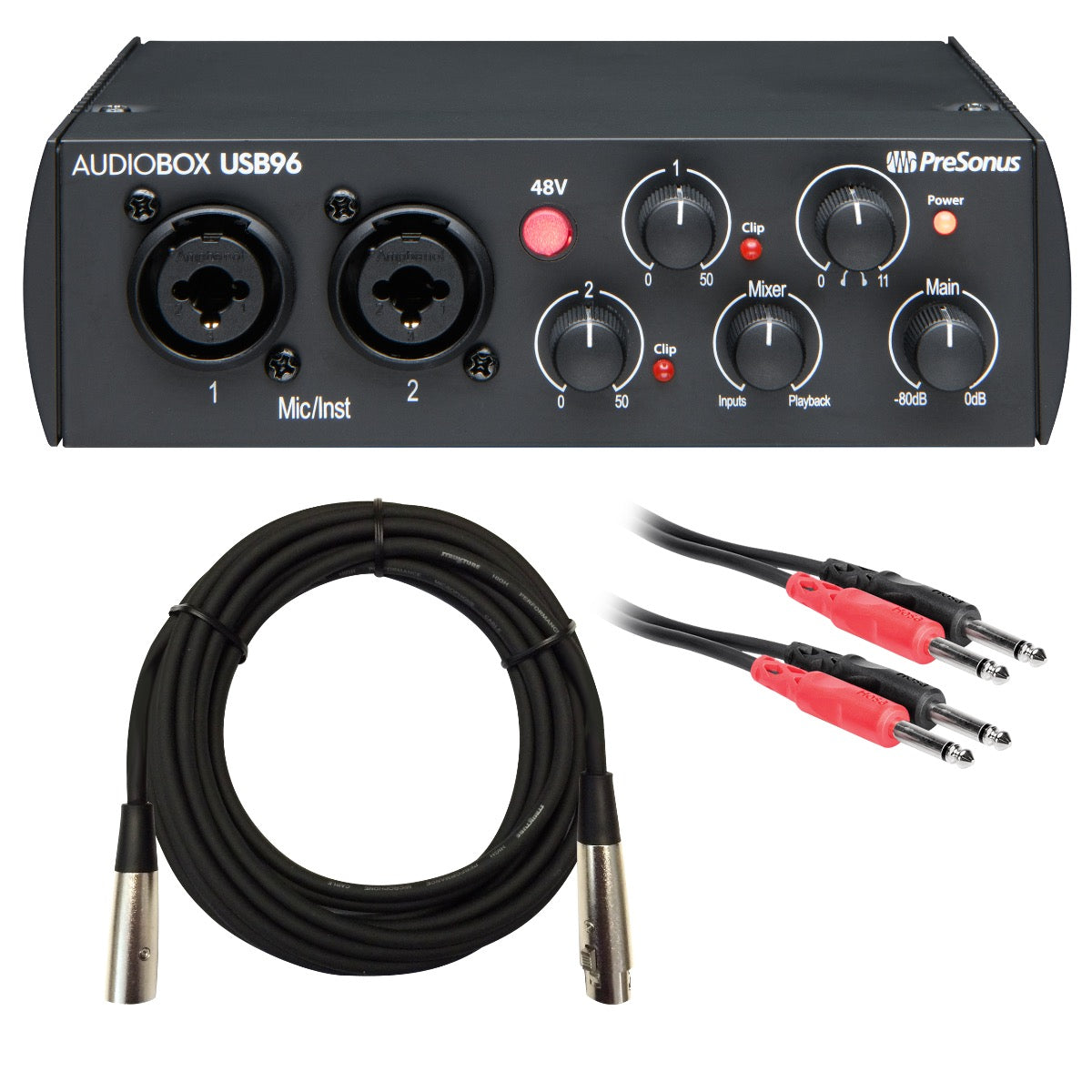 PreSonus AudioBox USB 96 25th Anniversary Edition Audio Interface CABL –  Kraft Music