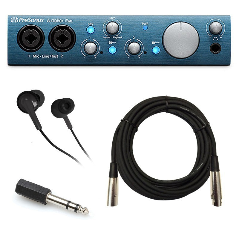 Presonus Audiobox iTwo Audio MIDI Interface BONUS PAK – Kraft Music