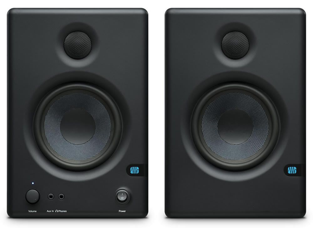 presonus eris e4.5 powered studio monitor speakers