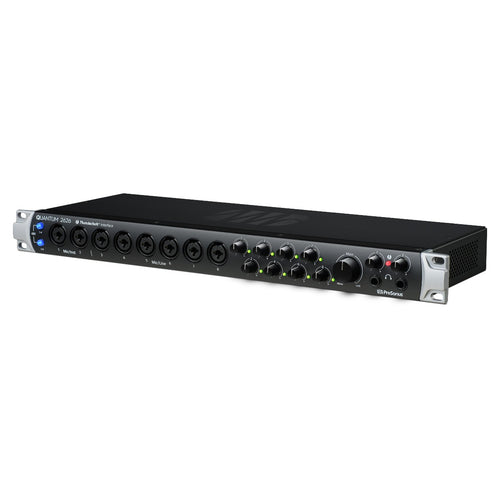 PreSonus Quantum 2626 Thunderbolt Audio Interface - right angle