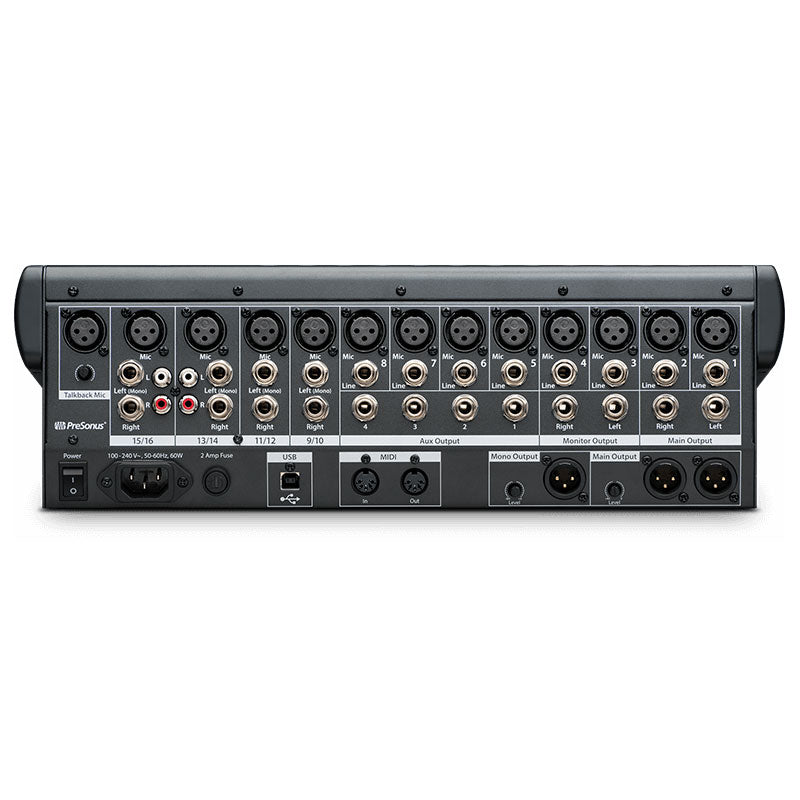 StudioLive 16.0.2 USB Performance and Recording Digital Mixer