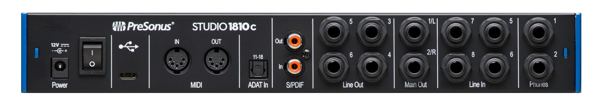 PreSonus Studio 1810C 18x8 4-Pre USB-C Audio Interface