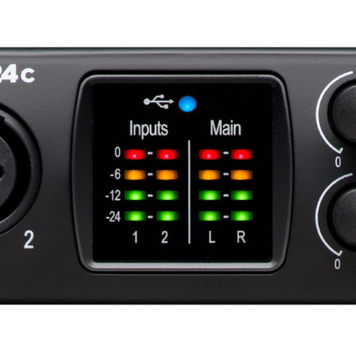 PreSonus Studio 24c: 2x2, 2-Pre USB-C Audio Interface