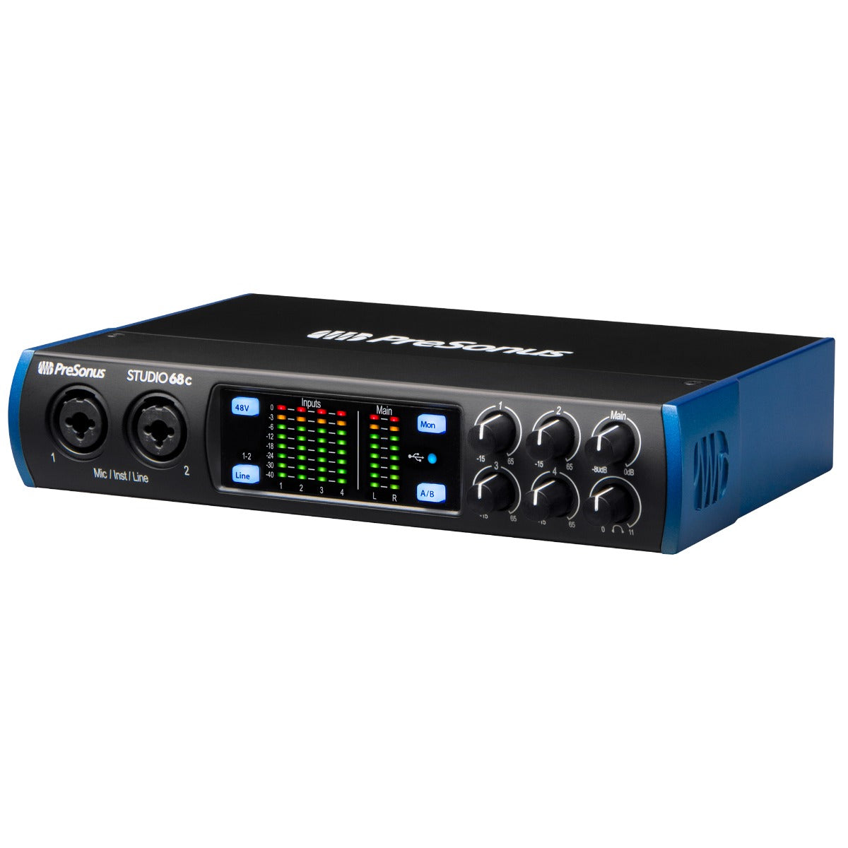 PreSonus Studio 68c: 6x6, 4-Pre USB-C Audio Interface