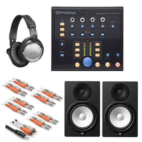 PreSonus Monitor Station V2 Studio Control Center STUDIO ESSENTIALS BUNDLE