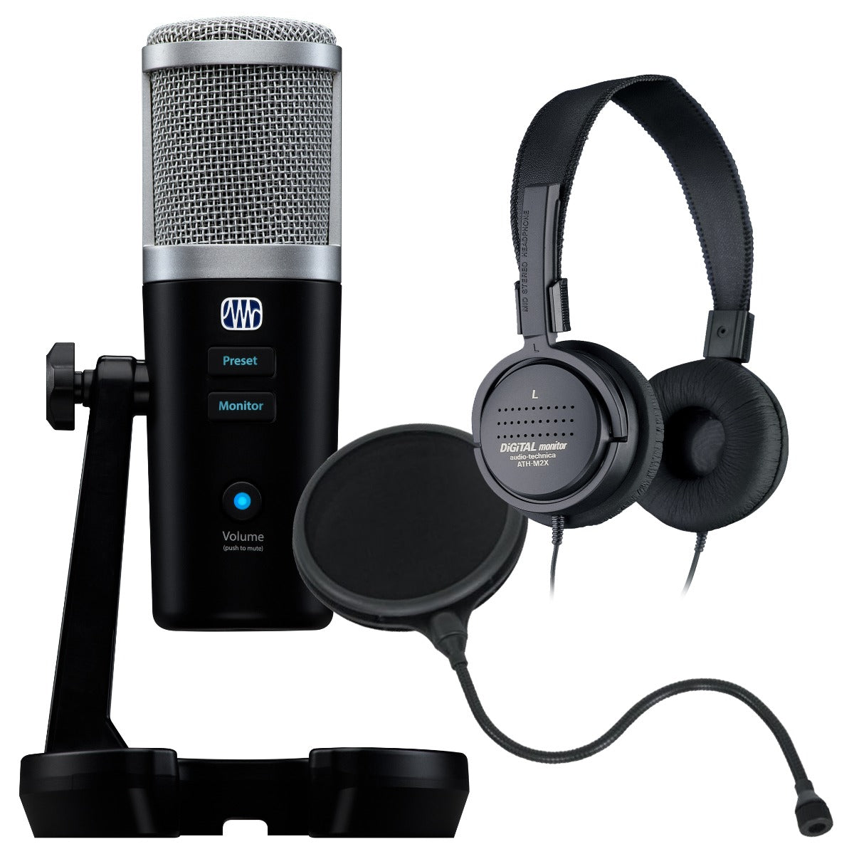 PreSonus Revelator USB Microphone STUDIO PAK – Kraft Music