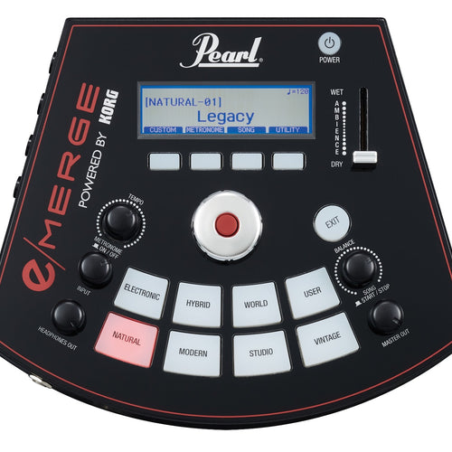 Pearl e/MERGE 5-Piece Electronic Drum Kit - Traditional
