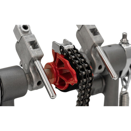 Chains of the Pearl P1032R Eliminator: Solo Red Double Pedal