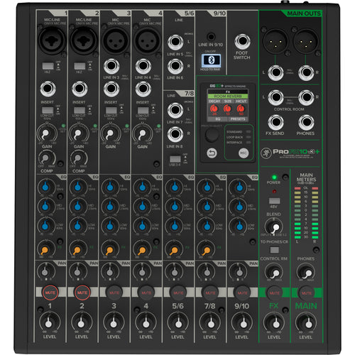 Mackie ProFX10v3+ 10 Channel Mixer