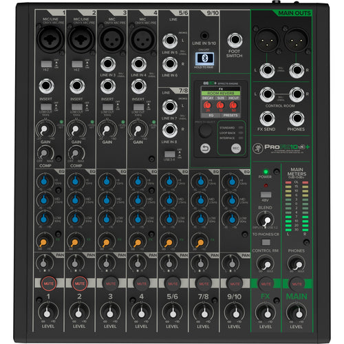 Mackie ProFX10v3+ 10 Channel Mixer STUDIO PAK