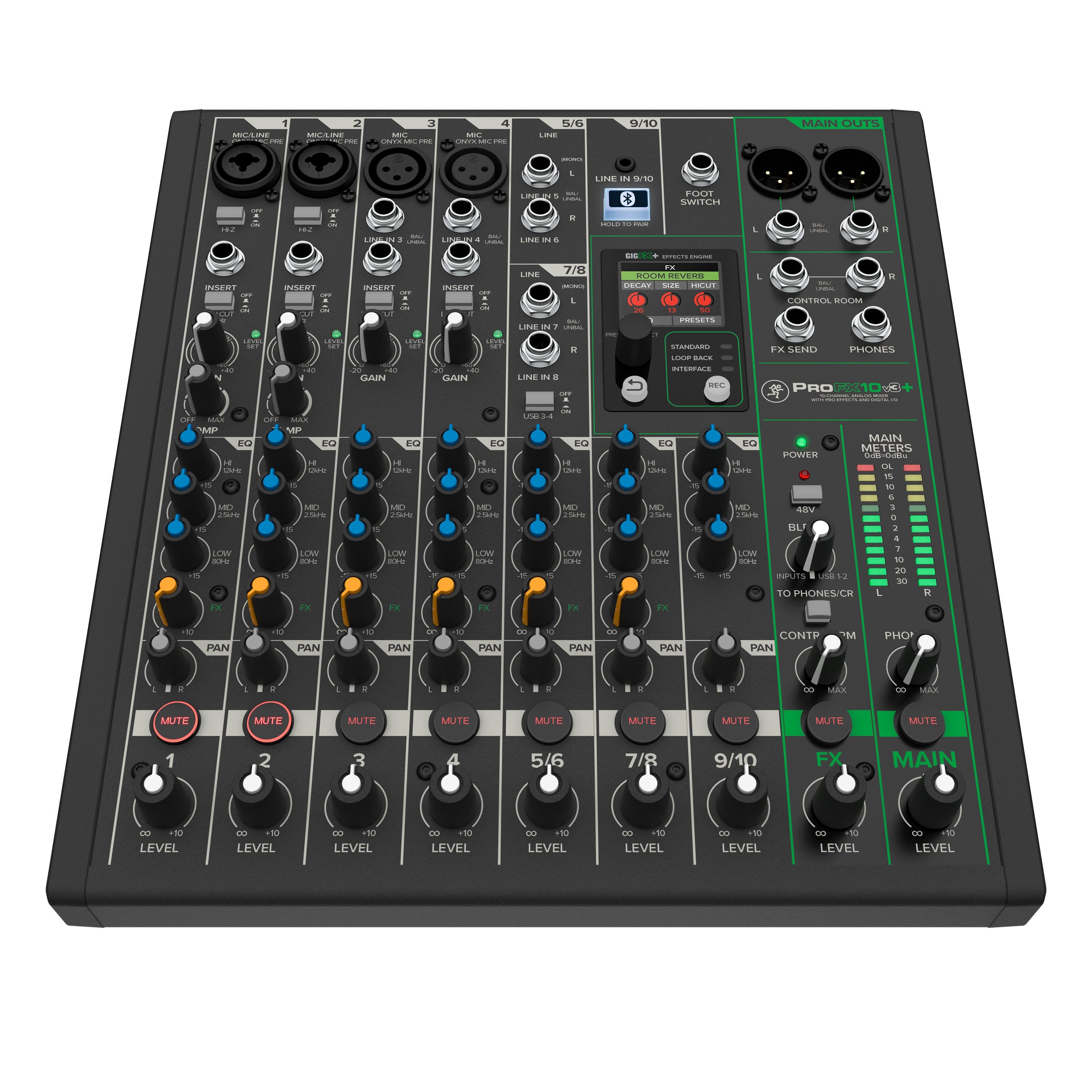 Mackie ProFX10v3+ 10 Channel Mixer CARRY BAG KIT