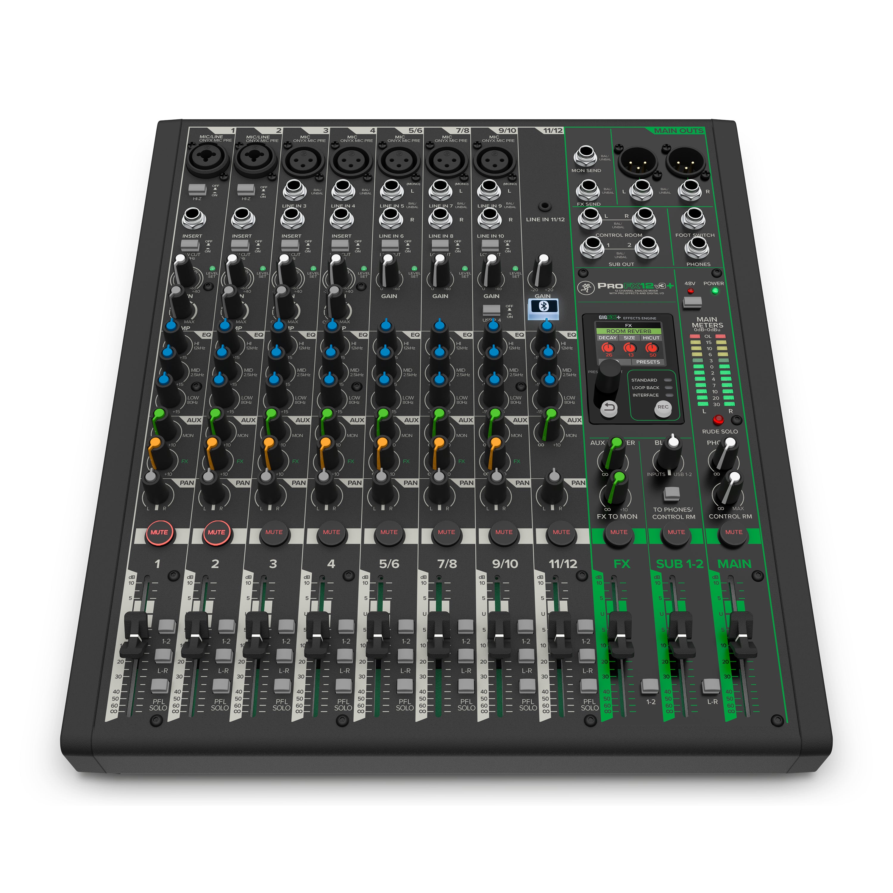 Mackie ProFX12v3+ 12 Channel Mixer