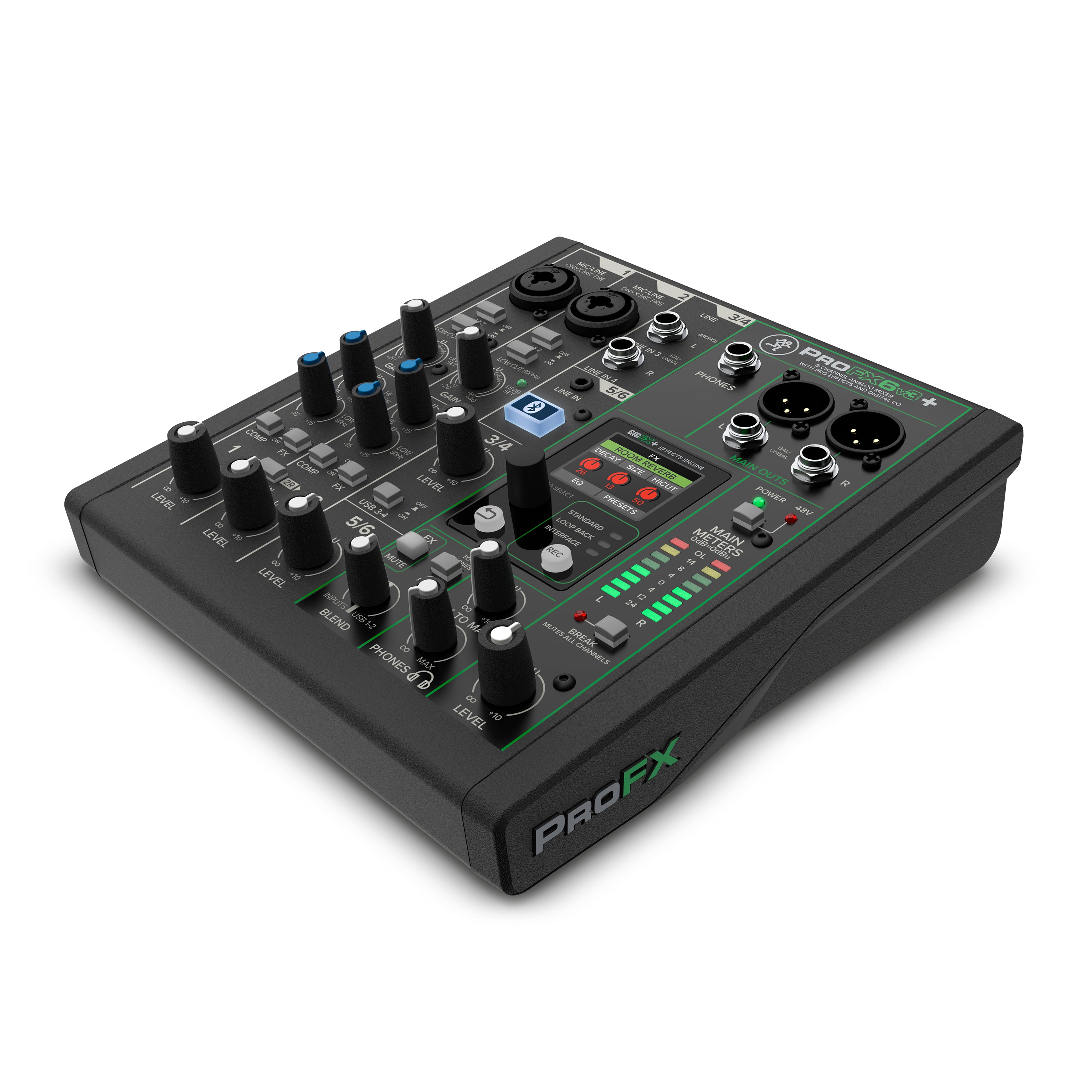 Mackie ProFX6v3+ 6 Channel Mixer – Kraft Music