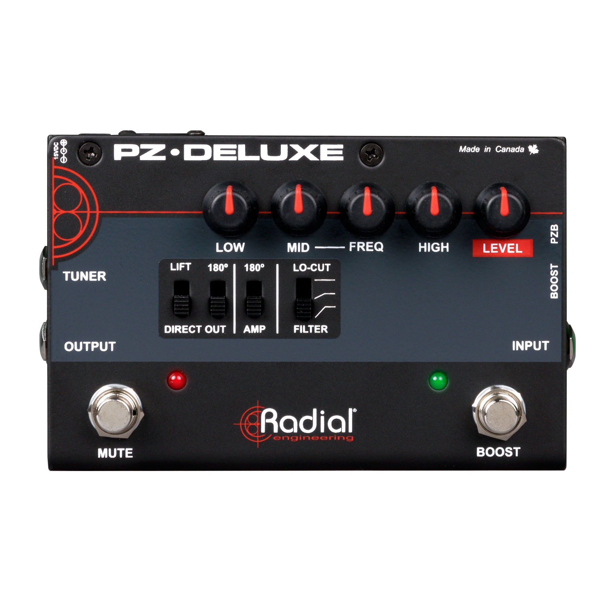 Radial Tonebone PZ-Deluxe Acoustic Preamp – Kraft Music