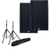 QSC K12.2 Powered Speaker PERFORMER PAK