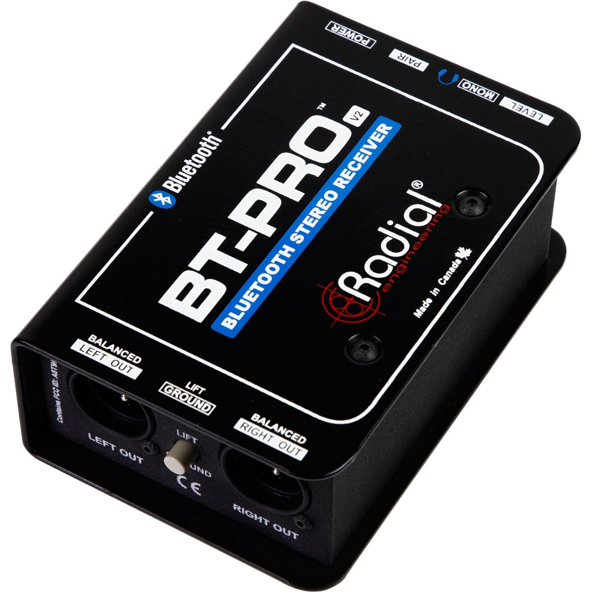 配信機器・PA機器・レコーディング機器 Radial BT-PRO V2 (Bluetooth DI) Radial BT-Pro V2 Stereo Bluetooth Direct Box – Kraft Music