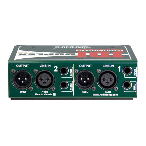 Radial JDI Duplex Stereo Direct Box