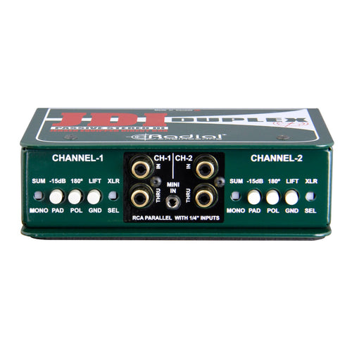 Radial JDI Duplex Stereo Direct Box