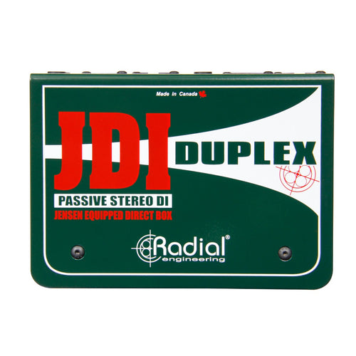 Radial JDI Duplex Stereo Direct Box