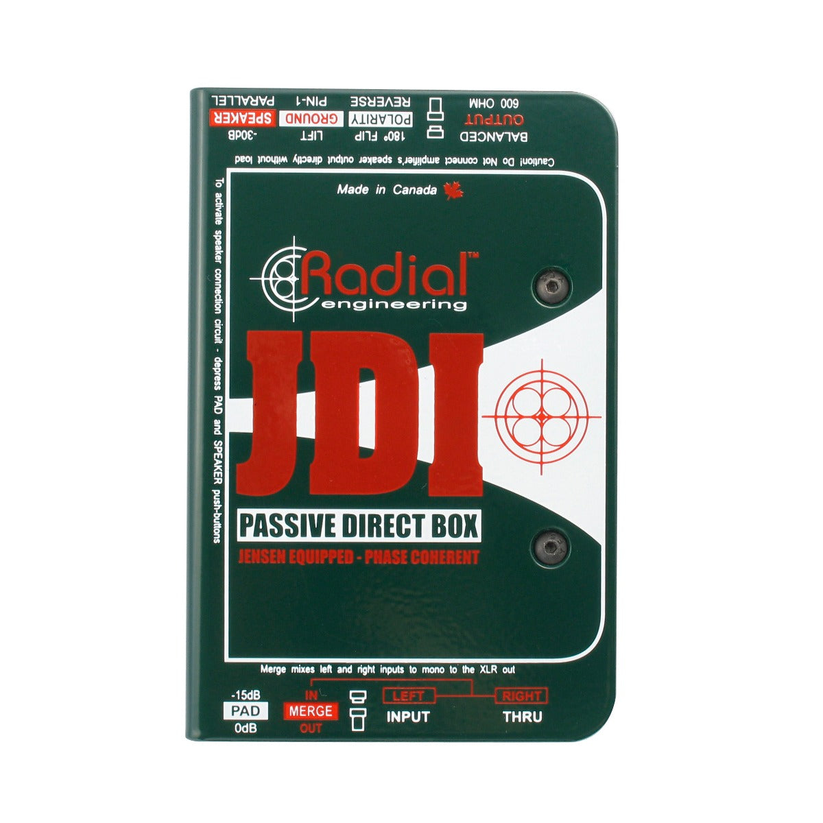Radial JDI Passive Direct Box – Kraft Music