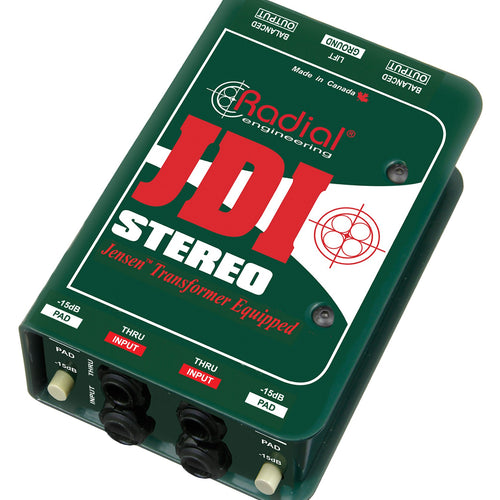 Radial JDI Stereo Passive Direct Box