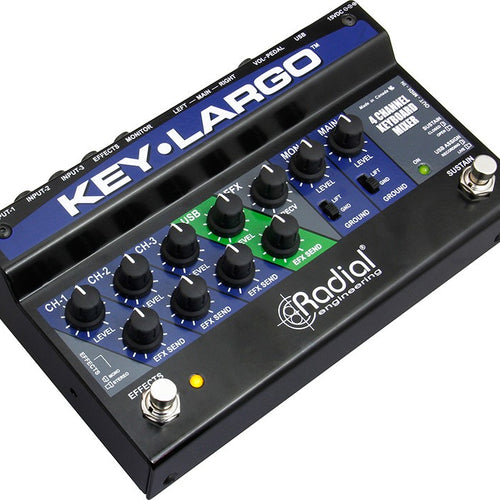 Radial Key-Largo Keyboard Mixer and Performance Pedal