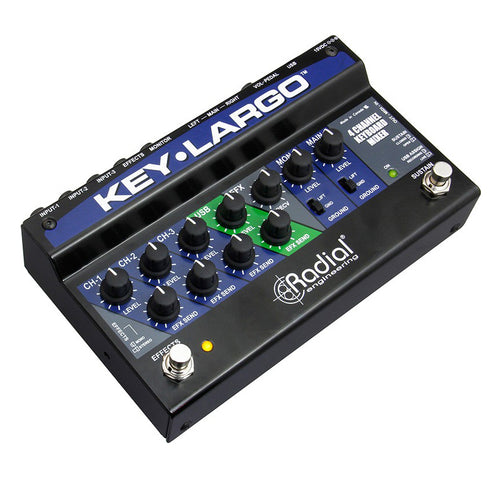 Radial Key-Largo Keyboard Mixer and Performance Pedal, view 1