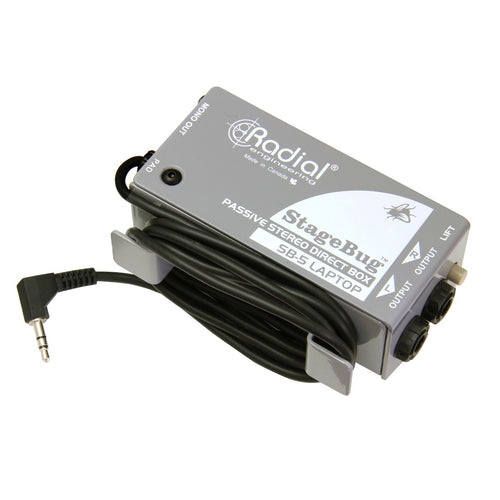 StageBug SB-5 Laptop Stereo Direct Box