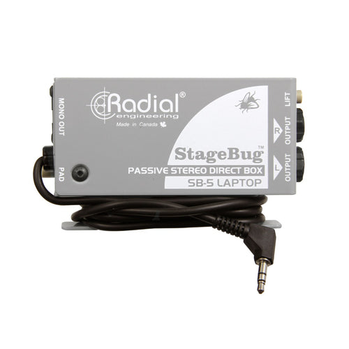 StageBug SB-5 Laptop Stereo Direct Box